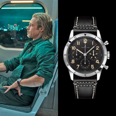 brad pitt breitling watch|Brad Pitt bracelet bullet train.